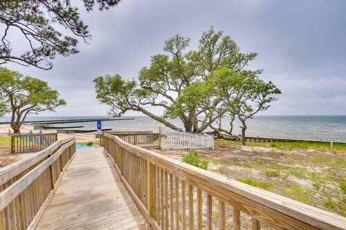 Waterfront Outer Banks Home w/ Beach Access