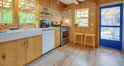 Yard & Fire Pit: Unique Cape Cod Home in Brewster