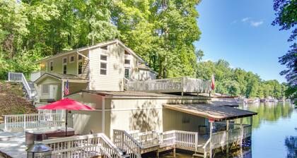 Hot Tub & Boat Dock: Lovely Lake Lure Retreat