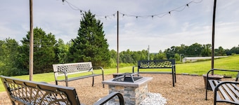 Serene Mill Spring Getaway w/ Yard & Fire Pit!