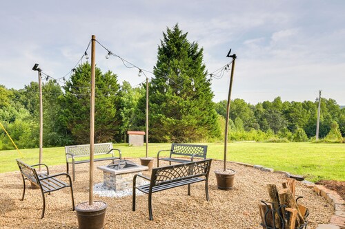 Serene Mill Spring Getaway w/ Yard & Fire Pit!