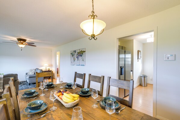 House (3 Bedrooms) | Interior - Serene Mill Spring Getaway w/ Yard & Fire Pit! (Mill Spring)