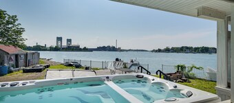 Weymouth Waterfront Getaway w/ Swim Spa & Hot Tub