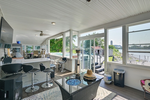 Weymouth Waterfront Getaway w/ Swim Spa & Hot Tub