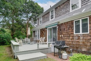 House (4 Bedrooms) | Front of property - 1 Mi to Marina! Hyannis Family Getaway w/ Deck (Hyannis)