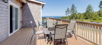Modern Arch Cape Home: Ocean View, Steps to Beach!