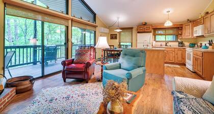Charming Hedgesville Retreat w/ Deck + Fireplace!