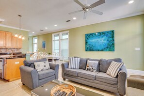 House (3 Bedrooms) | Interior - Ocean Views & Private Pool: Family Home in Pcb! (Panama City Beach)