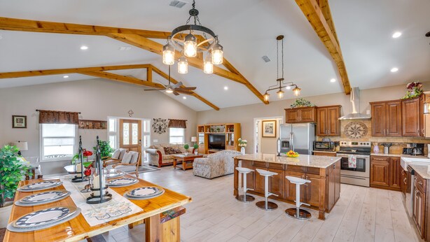 Coffee/tea maker, microwave, oven, stovetop - Seguin Vacation Rental Near Guadalupe River! (Seguin)
