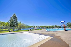 House (2 Bedrooms) | Interior - Pet-friendly Pocono Lake Cabin w/ Community Pool! (Pocono Lake)