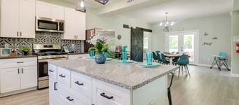 Spacious Yard, Games & Fire Pit: Grove Home Rental