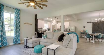 Spacious Yard, Games & Fire Pit: Grove Home Rental