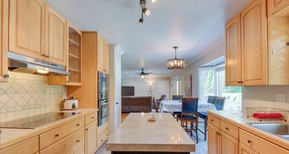 Rockville Home: Patio Oasis, Fireplace, Near DC!