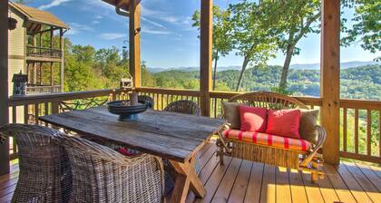 Bryson City Condo w/ Spectacular Views & Amenities