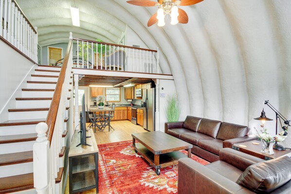 House (1 Bedroom) | Interior - Wraparound Deck: Unique Bay St Louis Home on Canal (Bay St Louis)