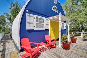 House (1 Bedroom) | Interior - Wraparound Deck: Unique Bay St Louis Home on Canal (Bay St Louis)