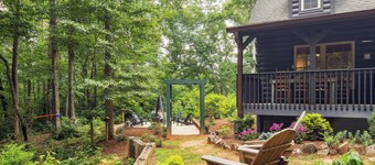 火坑及燒烤:附戶外綠洲的湖泊誘餌小屋