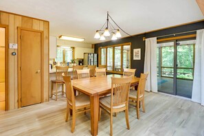 House (3 Bedrooms) | Interior - Woodsy Big Bass Lake Hideaway w/ Fire Pit + Deck! (Gouldsboro)