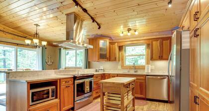 Waterfront Eagle River Home w/ Dock + Fire Pit!
