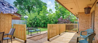 Lawton Home w/ Deck, Near Casinos + Museums!
