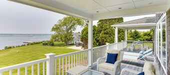 Waterfront Massachusetts Vacation Rental w/ Deck