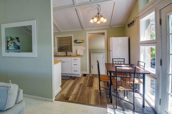 House (2 Bedrooms) | Interior - Oak Island Vacation Rental - 2 Blocks to Beach! (Oak Island)