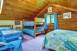 Apartment (0 Bedroom) | Interior - Pet-friendly Jamestown Cabin w/ Fire Pit and Deck! (Jamestown)