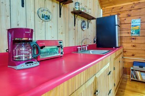 Interior - Pet-friendly Jamestown Cabin w/ Fire Pit and Deck! (Jamestown)