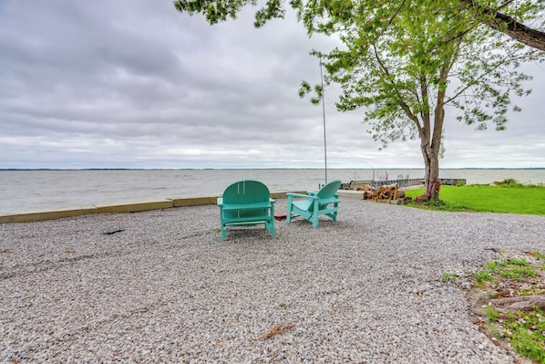 Cottage (2 Bedrooms) | Interior - Vickery Cottage on Sandusky Bay w/ Fire Pit! (Vickery)