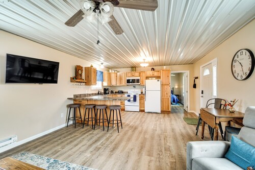 Serene Belgrade Hideaway With Fire Pit & Grill!