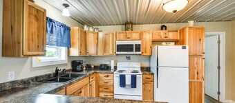 Serene Belgrade Hideaway With Fire Pit & Grill!