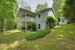 Façade de l’hébergement