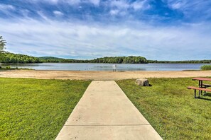 House (3 Bedrooms) | Interior - Lake Access & Decks: Pet-friendly Poconos Cabin! (Pocono Lake)