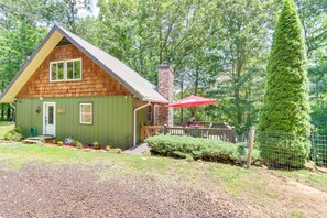 House (2 Bedrooms) | Interior - Pet-friendly Murphy Home: Grilling Deck + Fire Pit (Murphy)