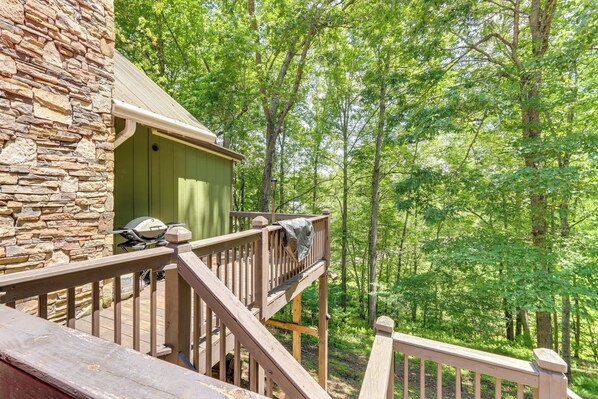 House (2 Bedrooms) | Interior - Pet-friendly Murphy Home: Grilling Deck + Fire Pit (Murphy)