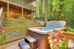 Apartment (2 Bedrooms) | Front of property - Secluded Murphy Vacation Rental w/ Private Hot Tub (Murphy)