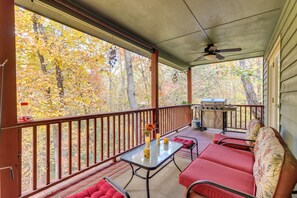 House (2 Bedrooms) | Interior - Quiet Murphy Hideaway w/ Decks & Outdoor Fireplace (Murphy)