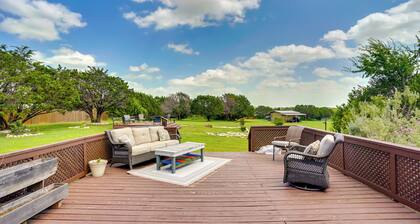 Inviting Granbury Home w/ Fire Pit: 3 Mi to Lake!