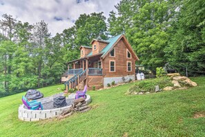 House (2 Bedrooms) | Interior - Maggie Valley Family Cabin w/ Porch & Fire Pit! (Maggie Valley)