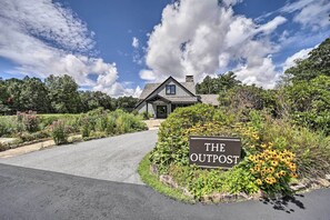 House (2 Bedrooms) | Interior - Grill + Water Views: Chinquapin Resort Home (Glenville)