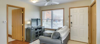 1 Mi to Wvu: Morgantown Apartment Near Hospitals