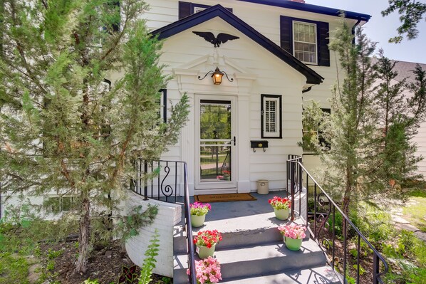 Exterior detail - Historic Rapid City Home ~ 1 Mi to Downtown! (Rapid City)
