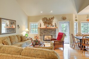 House (4 Bedrooms) | Front of property - Peaceful Franklin Mountain Retreat w/ Deck (Otto)