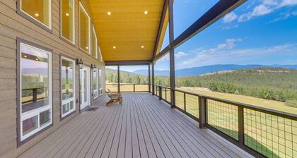 Mountain & Lake View Rexford Estate on 28 Acres!