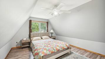 2 bedrooms, bed sheets