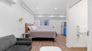 Premium bedding, free WiFi, bed sheets