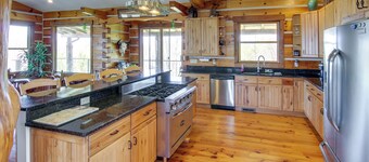 馬歇爾鄉村度假村,山景與火坑