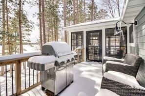 House (3 Bedrooms) | Interior - Lakefront Nevis Cabin Escape w/ Hot Tub! (Nevis)