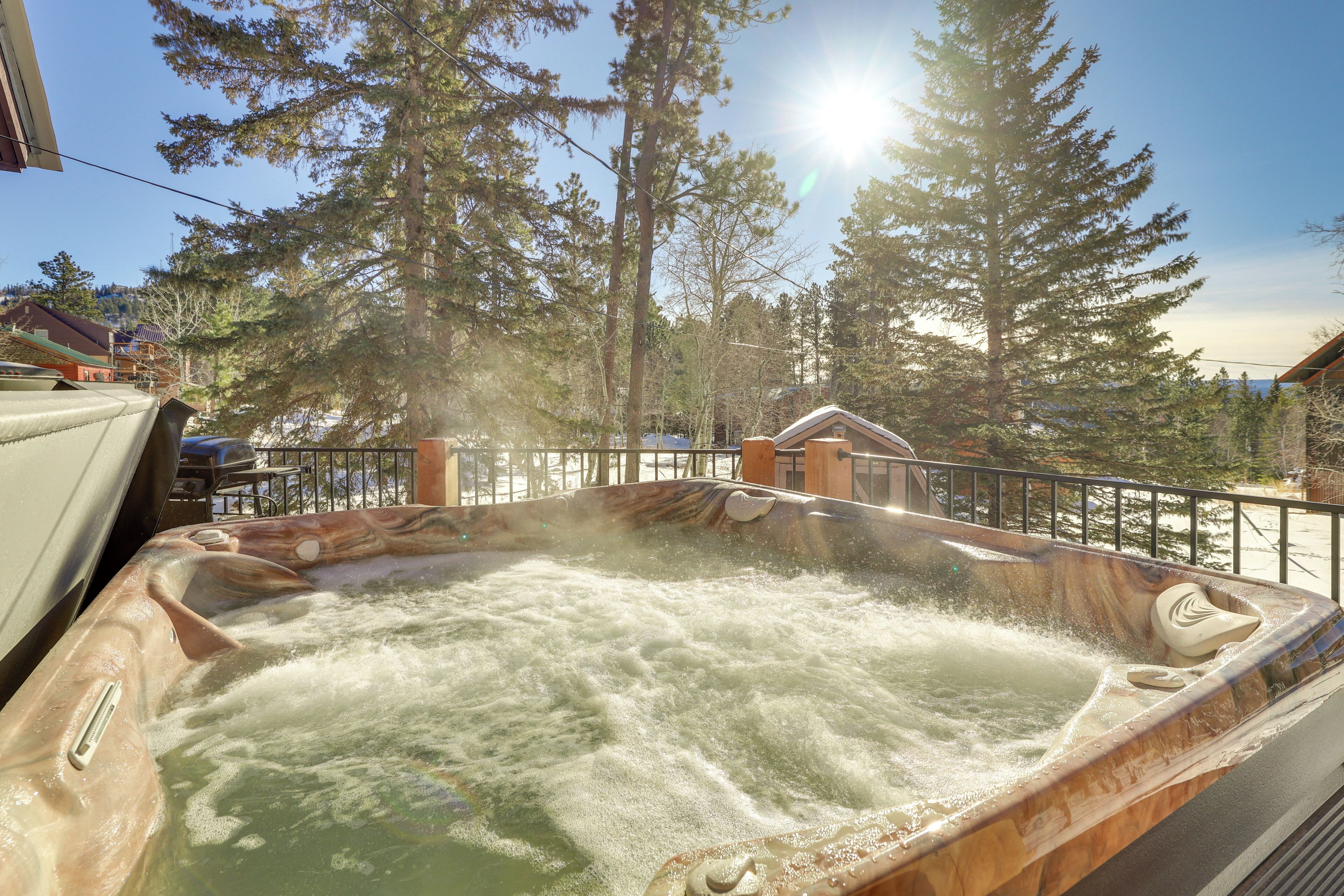 Bain à remous extérieur