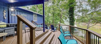 溫泉湖畔度假出租屋附碼頭